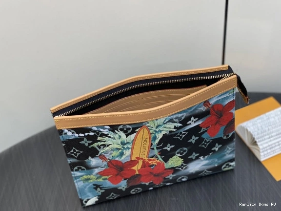 Affordable LOUIS POCHETTE VOYAGE-27*21*6CM VUITTON 0710
